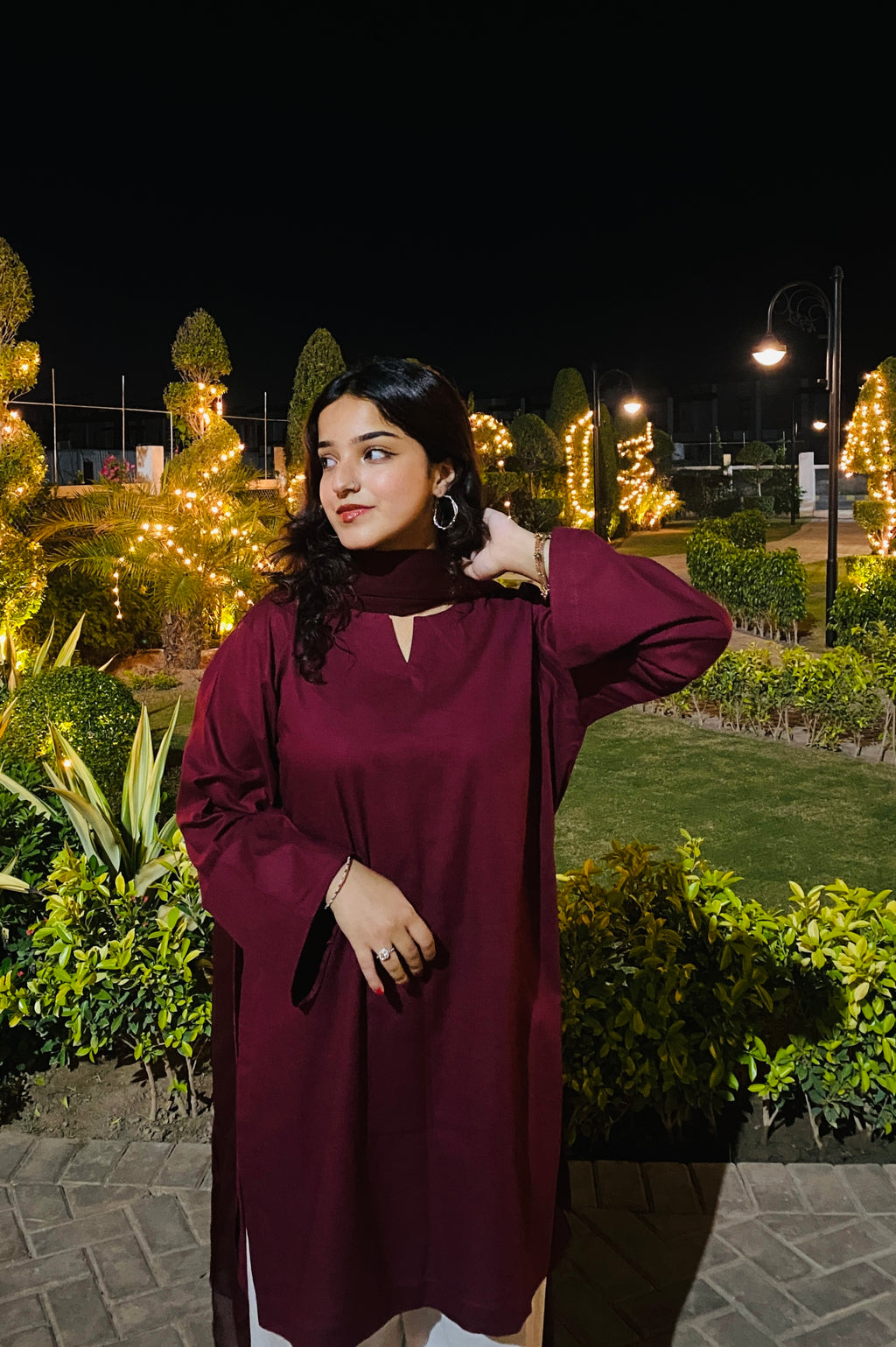 Burgundy Outfit | 3 piece