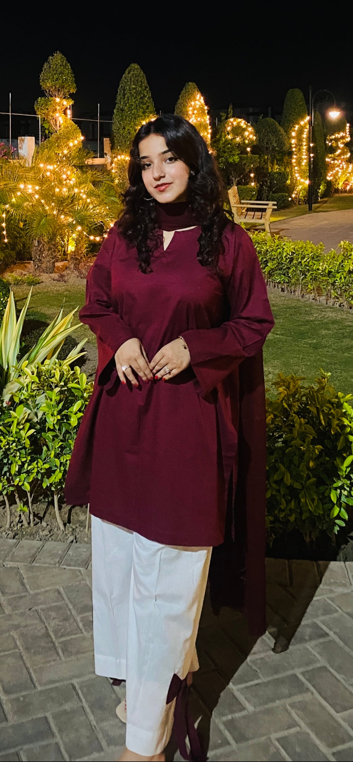 Burgundy Outfit | 3 piece