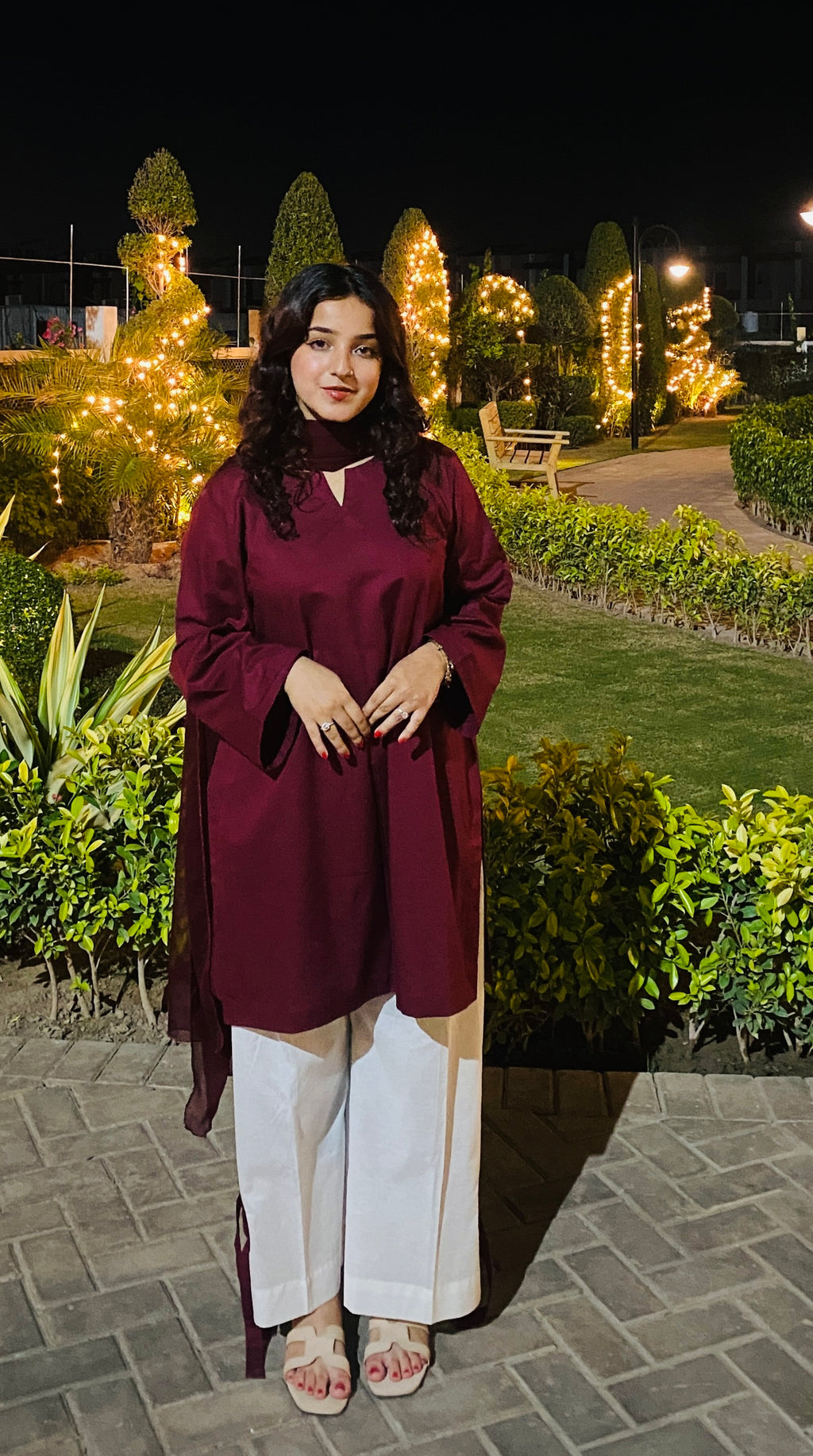 Burgundy Outfit | 3 piece