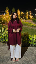 Burgundy Outfit | 3 piece