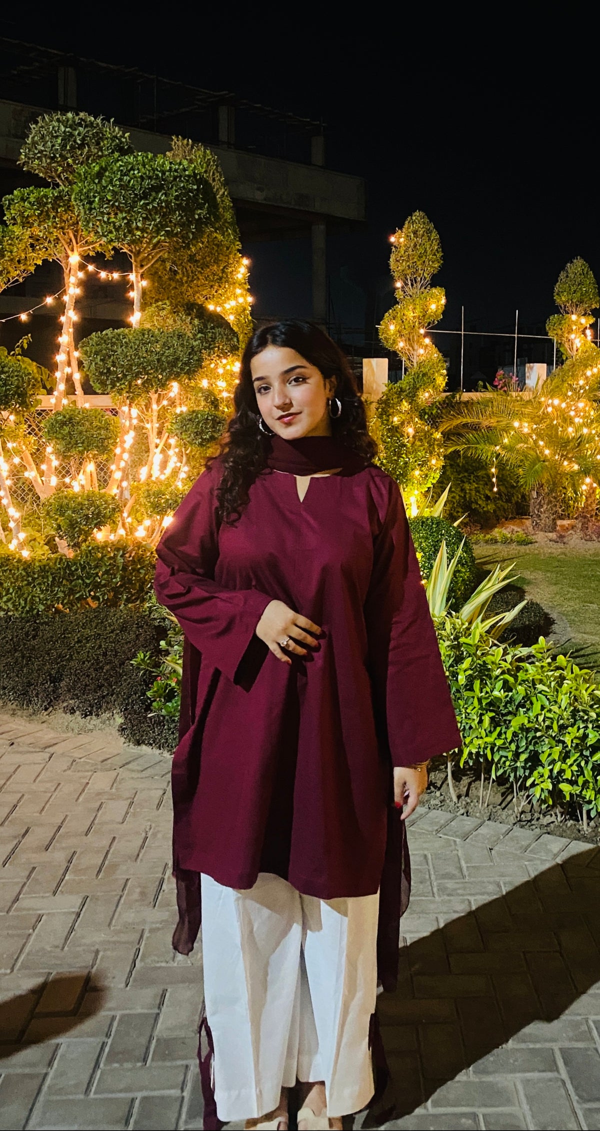 Burgundy Outfit | 3 piece
