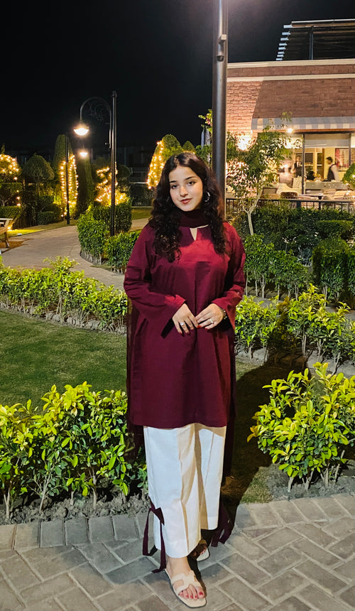 Burgundy Outfit | 3 piece