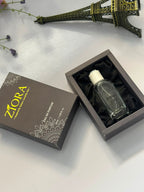Ziora Aqua Veil perfume bottle in luxury gift box